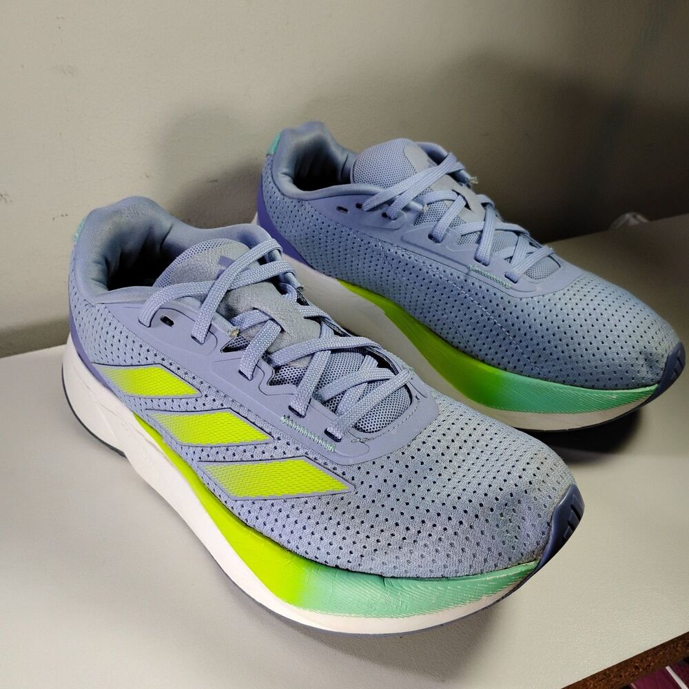 Adidas Duramo SL Womens US 9 Blue Spark Lightmotion Running Shoes Performance
